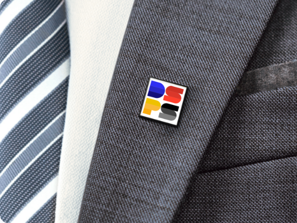 Concept DSPS logo pin